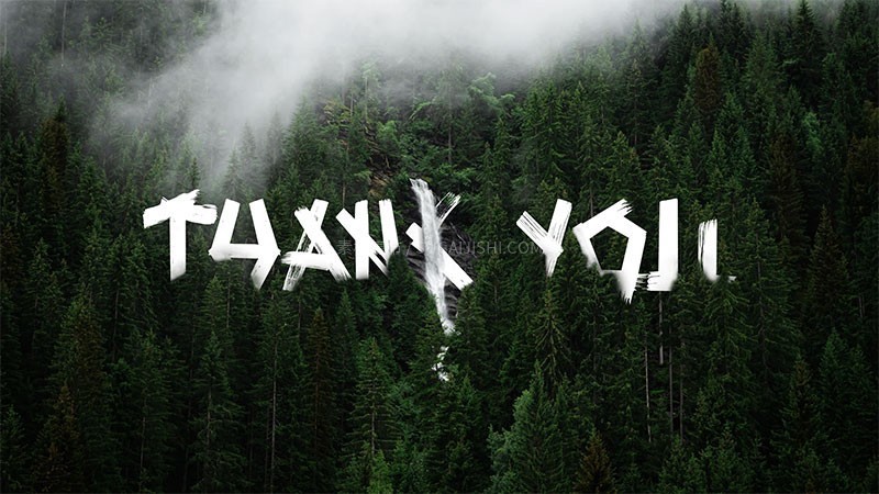 Viking现代美感手刷字体